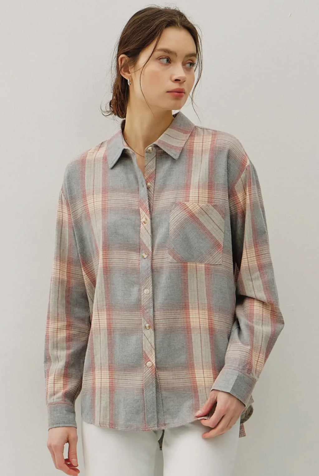 Classic plaid long sleeve