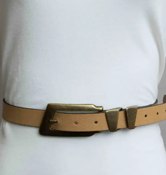 Buckle Vegan Leather Belt