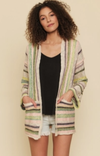 Multi Stripe Cardigan