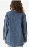 Oversized Denim Shacket