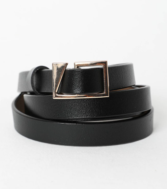 Asymmetrical Buckle Cinch Waist Fashion Belt