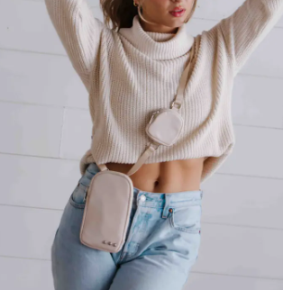 Nessa Nylon Crossbody Phone Bag